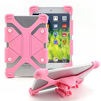 Universal 7 inch Tablet Case, Shockproof Silicone Stand Cover 7