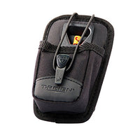 T-REIGN ProHolster Two-Way Radio Holster Case, 36 inch Kevlar Retractable Tether, Black