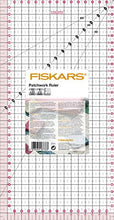 Load image into Gallery viewer, Fiskars Acrylic Ruler 15 cm x 30 cm, Optimal for Patchwork, Various Shapes, 1003899
