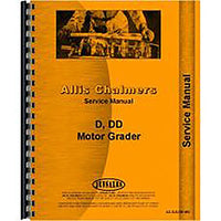New Chassis Service Manual Fits Allis Chalmers AC Motor Grader Model D