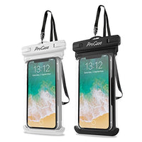 ProCase Universal Waterproof Case Cellphone Dry Bag Pouch for iPhone 13 Pro Max 13 Mini, 12 11 Pro Max Xs Max XR XS X 8 7 6S Plus SE, Galaxy S20 Ultra S10 S9 S8/Note 10 9 up to 7