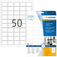 HERMA SPECIAL A4 37x25mm Strong Adhesive Signalling Label - White (Pack of 1250)
