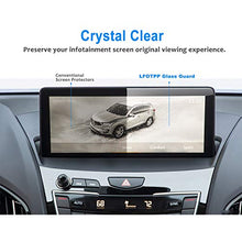 Load image into Gallery viewer, LFOTPP Car Navigation Screen Protector for 2019 2020 2021 2022 A*cura RDX 10.2-Inch, Tempered Glass 9H Hardness Audio Infotainment Display Center Touch Protective Film Scratch-Resistant

