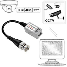 Load image into Gallery viewer, BeElion(TM) 5Pairs 10PCS HD CCTV Via Twisted BNC Video Balun Transmitter Transceiver for CVI/TVI/AHD CCTV System
