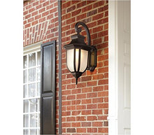 Load image into Gallery viewer, Sea Gull Lighting Generation 8736301-71 Transitional One Light Outdoor Wall Lantern from Seagull-Childress Collection Dark Finish, Large, Antique Bronze
