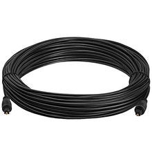 Load image into Gallery viewer, Cmple - Toslink Digital Fiber Optical Optic Cable Audio Surround Sound Bar Cord - 100 Feet
