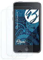 Bruni Screen Protector Compatible with Apple iPod Touch 2G Protector Film, Crystal Clear Protective Film (2X)