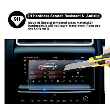 Load image into Gallery viewer, 2018 Jaguar E-Pace InControl Touch Pro 10.2 Inch Navigation Screen Protector Center Touch Display Anti Scratch High Clarity Clear HD Tempered Glass Protective Film
