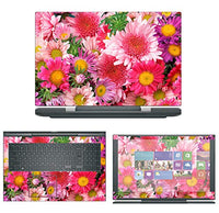 decalrus - Protective Decal Floral Skin Sticker for Dell G5 G5587 (15.6