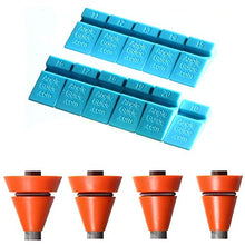 Load image into Gallery viewer, Wedgek AZ4 Angle Guides Combo, Blue for Sharpening Stones, Orange for Rods

