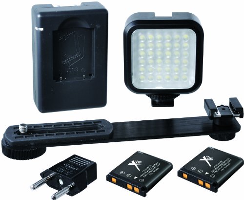 Xit XTLEDKIT Mini Portable LED Light Kit (Black)