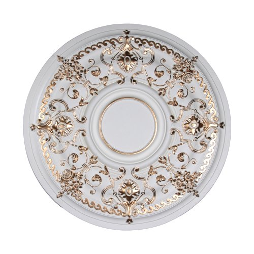 Ceiling Medallions - Ceiling Medallion for Chandeliers 29-1/4 inch (White)