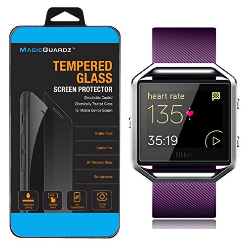 Magic Guardzâ®, Made For Fitbit Blaze Smart Fitness Watch, Premium Tempered Glass Clear Screen Protec