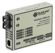 Load image into Gallery viewer, Black Box FlexPoint Modular Media Converter, 100BASE-TX to 100BASE-FX, 1300-nm Multimode
