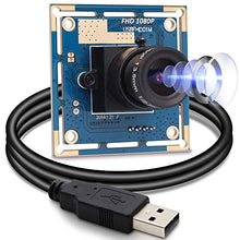 Load image into Gallery viewer, SVPRO 2 Megapixel HD USB Camera Board 1/2.7&#39;&#39; CMOS OV2710 USB Web Camera Module 1920x1080 with 3.6mm Lens Embedded Camera for Security Surveillance Systems
