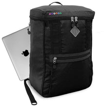 Load image into Gallery viewer, J World New York Rectan Laptop Backpack, Black, One Size

