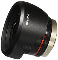 Samyang SY12M-MFT-BK 12mm F2.0 Ultra Wide Angle Fixed Lens for Olympus/Panasonic Micro 4/3 Cameras, Black