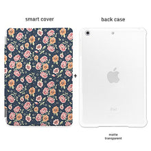 Load image into Gallery viewer, CasesByLorraine Apple iPad Air Case, Vintage Floral Print Stylish Smart Cover for iPad Air with auto Sleep &amp; Wake Function - P19
