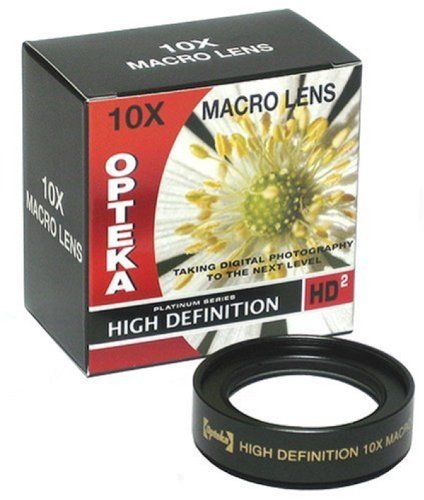 Opteka 10x 52mm HD2 Professional Macro Lens for Canon EOS/EF Digital SLR Cameras