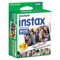 Fujifilm 16468498 Instax Wide Film Twin Pack, 800 ASA, 20-Exposure Roll