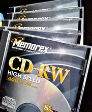 Load image into Gallery viewer, 5-Pack CD-RW Media 8x-10x Only 650MB 74min High Speed
