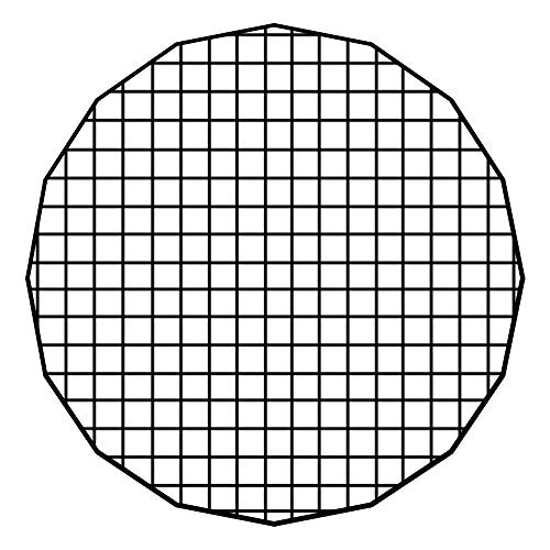 24in (60cm) Eggcrate Grid for Pro Studio Solutions EZ-Pro Beauty Dish and Softbox Combo - 50 Degree Grid (2x2x1.5 Openings)