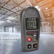 Load image into Gallery viewer, Light Meter, MT-30 Digital Luxmeter LCD Display Digital Illuminance Lux Meter Environmental Testing Illuminometer
