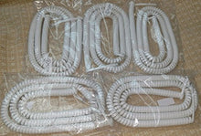 Load image into Gallery viewer, Lot of 5 Southwestern Bell Freedom Bright White 25&#39; Ft Handset Phone Cord by DIY-BizPhones
