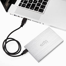 Load image into Gallery viewer, BIPRA 80Gb 80 Gb 2.5 External Hard Drive Pocket Size Slim USB 3.0- Grey/Silver - Fat32
