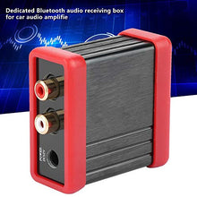 Load image into Gallery viewer, Wireless Bluetooth Audio Receiver Box DC12V HF73 with RCA Audio Block for Car Speaker Amplifier Modify Power Adapter
