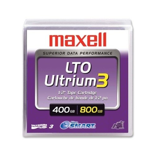 MAX183900 - Maxell LTO Ultrium 3 Tape Cartridge