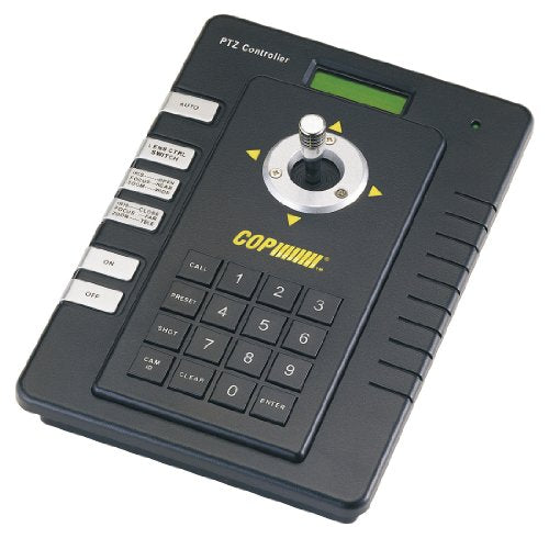 Cop Security 15-AU50ES 2-Axis PTZ Joystick Keyboard Controller (Black)
