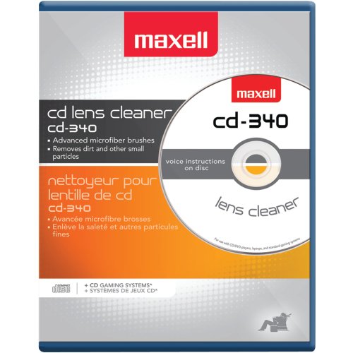 MAXELL 190048 CD/CD-ROM Laser Lens Cleaner Consumer Electronic