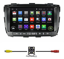 Load image into Gallery viewer, BlueLotus 8&quot; Android 4.4.4 Car DVD GPS Navigation for KIA SORENTO 2014, Car Multi Media Stereo w/Radio+RDS+Bluetooth+WIFI+SWC+AUX In +Free Backup Camera + US Map
