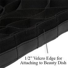 Load image into Gallery viewer, 56in (140cm) Eggcrate Grid for Pro Studio Solutions EZ-Pro Beauty Dish and Softbox Combo - 50 Degree Grid (2x2x1.5 Openings)
