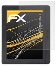 Load image into Gallery viewer, atFoliX Screen Protector Compatible with Pocketbook InkPad 2 Screen Protection Film, Anti-Reflective and Shock-Absorbing FX Protector Film (2X)
