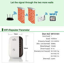 Load image into Gallery viewer, WiFi Repeater, TFBS 300Mbps Wireless WiFi Range Extender AP Signal Repeater Amplifier 802.11 N/B/G Mini Portable Signal Booster 360 Degree WiFi Coverage to Smart Home &amp; Alexa Devices
