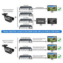 Load image into Gallery viewer, ZOSI 720P HD 1280TVL Hybrid 4-in-1 TVI/CVI/AHD/960H CVBS CCTV Camera 24PCS IR-LEDs Home Security Day/Night Waterproof Camera Aluminum Metal Housing For HD-TVI, AHD, CVI, and CVBS/960H analog DVR
