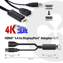 Load image into Gallery viewer, Club3D CAC-2330 HDMI 1.4 to DisplayPort Adapter Male/Female
