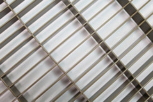Load image into Gallery viewer, 14&quot; X 14&quot; Floor Grille - Fixed Blades Air Grill - Brown [Outer Dimensions: 15.75 X 15.75]
