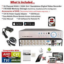 Load image into Gallery viewer, Evertech 16 Channel Digital Surveillance Recorder 1TB HDD H.265 Hybrid 4in1 HD AHD TVI CVI Analog CCTV Security DVR w/ 1TB Storage
