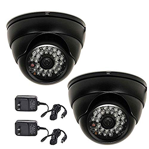 VideoSecu 700TVL Outdoor Dome Security Cameras 2 Pack 1/3