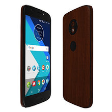 Load image into Gallery viewer, Skinomi Dark Wood Full Body Skin Compatible with Moto E5 Play (5th Generation, 2018, Moto E5 Cruise)(Full Coverage) TechSkin with Anti-Bubble Clear Film Screen Protector
