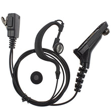 Load image into Gallery viewer, AOER G-Shape Clip Ear/Ear Hook Headset/Earpiece with mic for Motorola Radios APX6000 DP3600 XiRP8268 XPR6380 XPR7550 DP4600 Multi-pin
