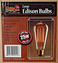 Load image into Gallery viewer, Edison St64 Bulb 2pk Clr
