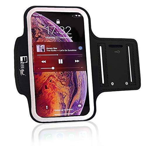 RevereSport iPhone XR Armband. Sports Phone Case Holder for Running, Gym Workouts