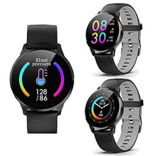 Load image into Gallery viewer, inDigi NEWY-16 Universal Sports (Android &amp; iOS) SmartWatch - 1.3 IPS Display, 2.5D Display - BT Compatible - 5 Day Standby, Black
