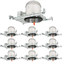 Load image into Gallery viewer, 6&quot; New Construction LED Can Air Tight IC Housing LED Recessed Lighting, TP24 (10 Pack)
