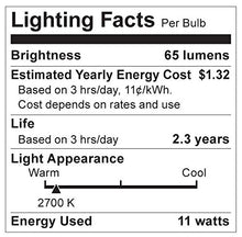Load image into Gallery viewer, Satco 11S14/F Incandescent Indicator &amp; Sign, 11W E26 S14, Frosted Bulb [Pack of 24]
