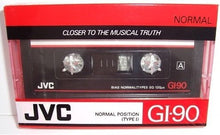 Load image into Gallery viewer, JVC GI 90 Cassette Tape
